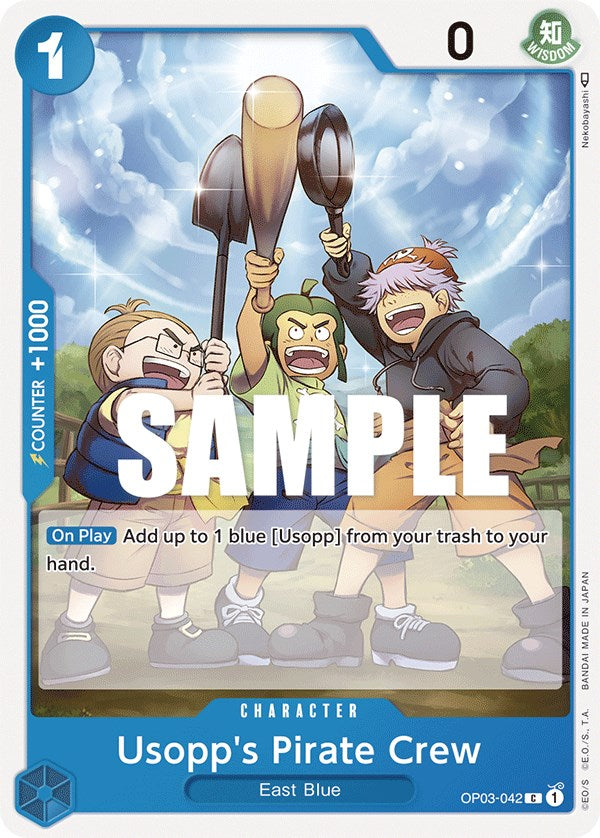 One Piece | Usopp's Pirate Crew [Pillars of Strength] | The Nerd Merchant