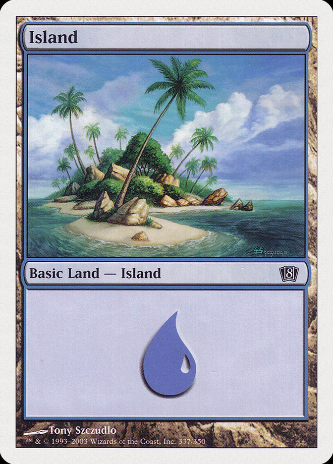 Magic | Island (337) [Eighth Edition] | The Nerd Merchant