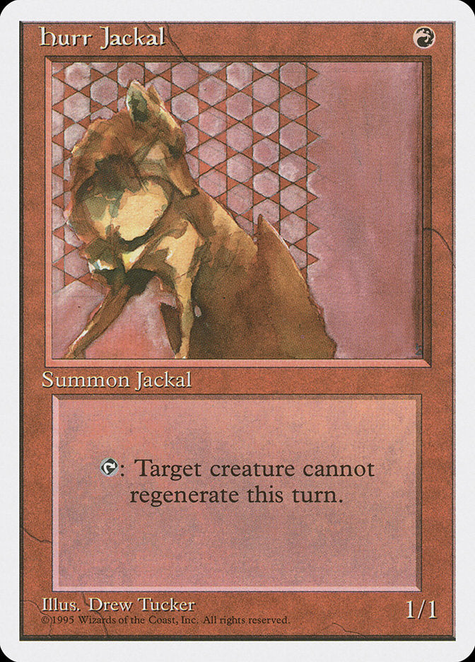 Magic | Hurr Jackal [Fourth Edition] | The Nerd Merchant