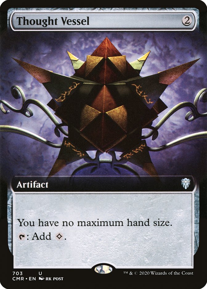 Magic | Thought Vessel (Extended Art) [Commander Legends] | The Nerd Merchant