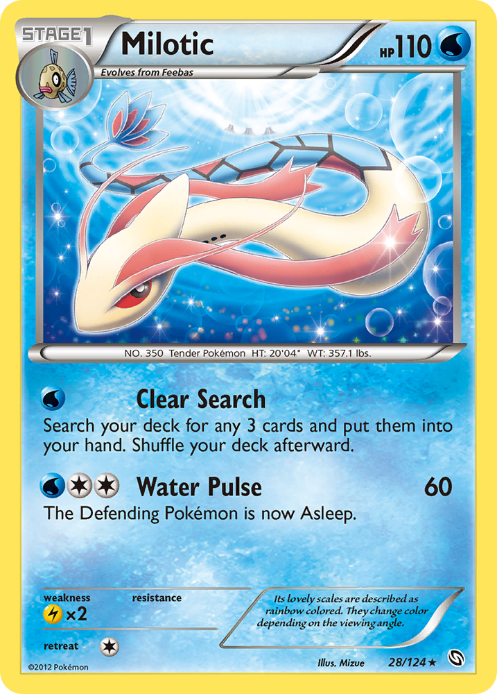 Pokemon | Milotic (28/124) [Black & White: Dragons Exalted] | The Nerd Merchant