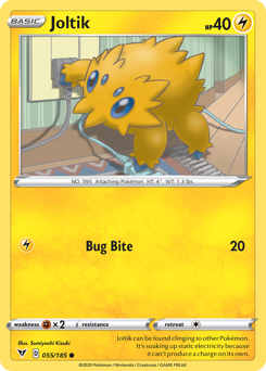 Pokemon | Joltik (055/185) [Sword & Shield: Vivid Voltage] | The Nerd Merchant