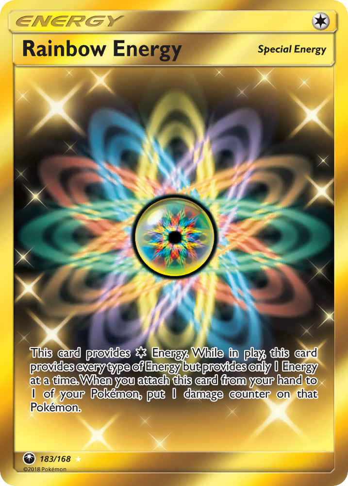 Pokemon | Rainbow Energy (183/168) [Sun & Moon: Celestial Storm] | The Nerd Merchant