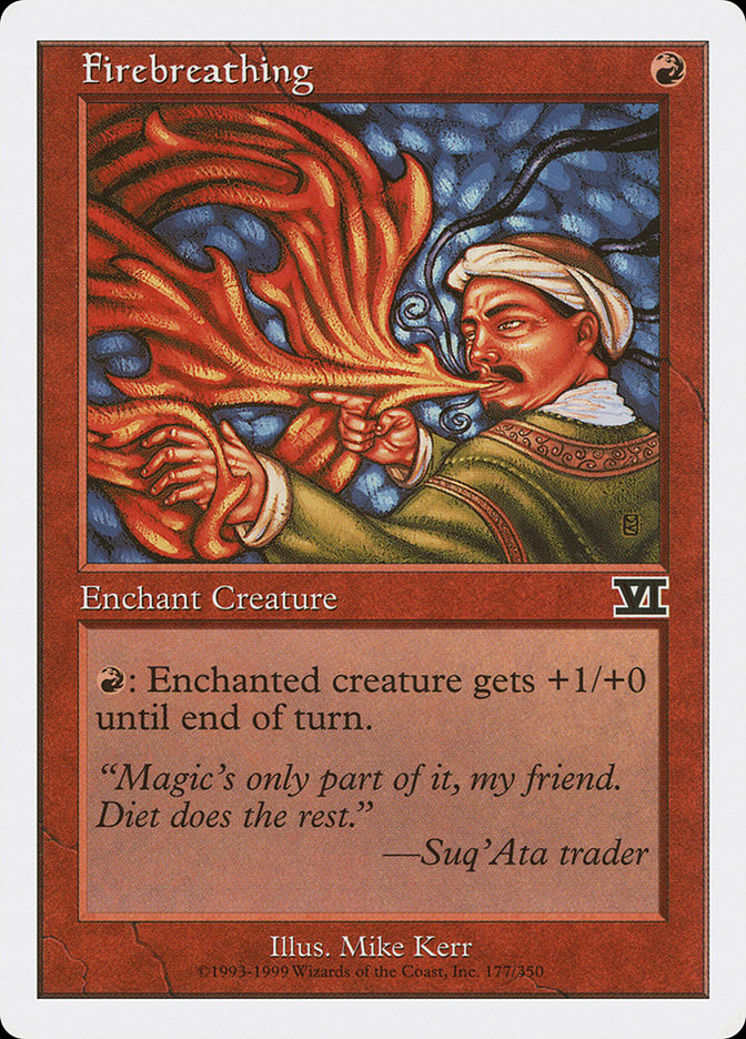 Magic | Firebreathing [Classic Sixth Edition] | The Nerd Merchant