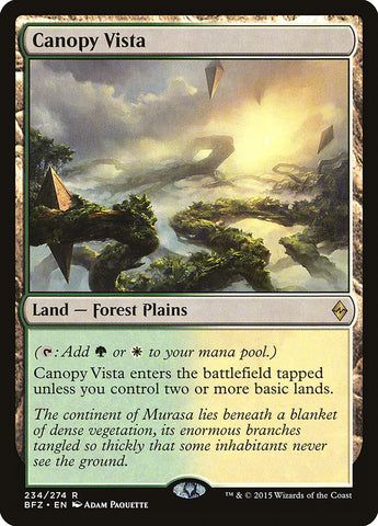 Magic | Canopy Vista [Battle for Zendikar] | The Nerd Merchant