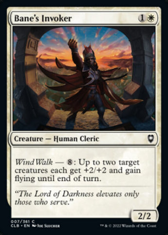 Magic | Bane's Invoker [Commander Legends: Battle for Baldur's Gate] | The Nerd Merchant