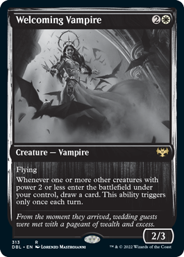 Magic | Welcoming Vampire [Innistrad: Double Feature] | The Nerd Merchant