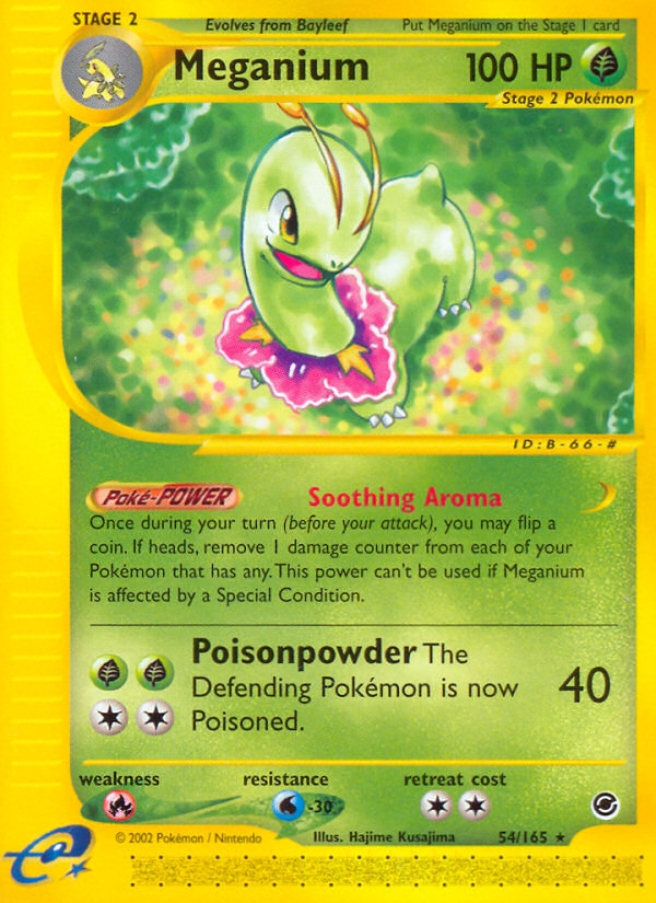 Pokemon | Meganium (54/165) [Expedition: Base Set] | The Nerd Merchant