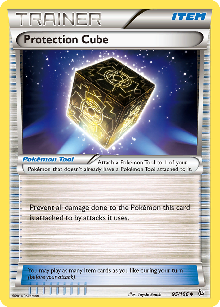 Pokemon | Protection Cube (95/106) [XY: Flashfire] | The Nerd Merchant