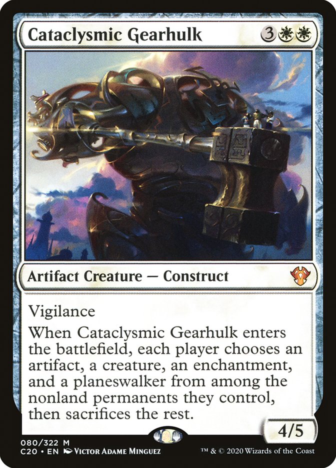 Magic | Cataclysmic Gearhulk [Commander 2020] | The Nerd Merchant
