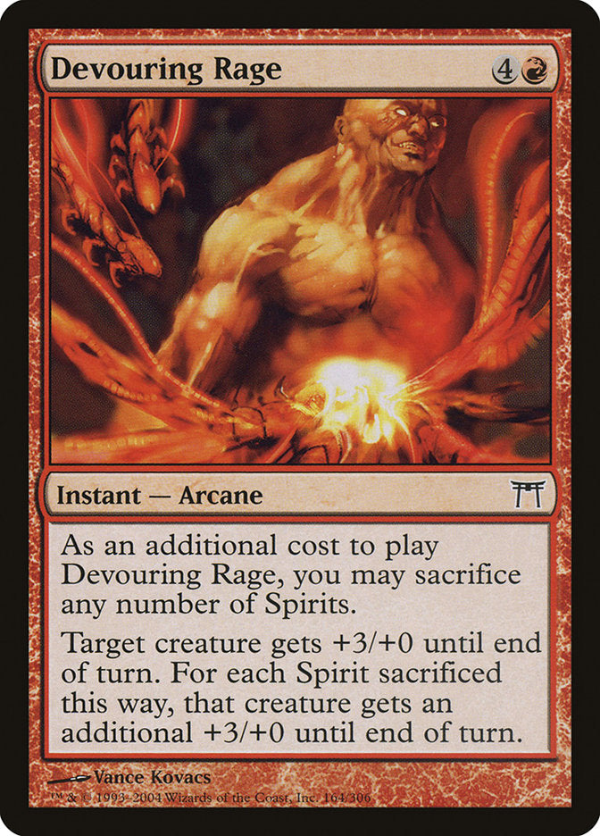 Magic | Devouring Rage [Champions of Kamigawa] | The Nerd Merchant
