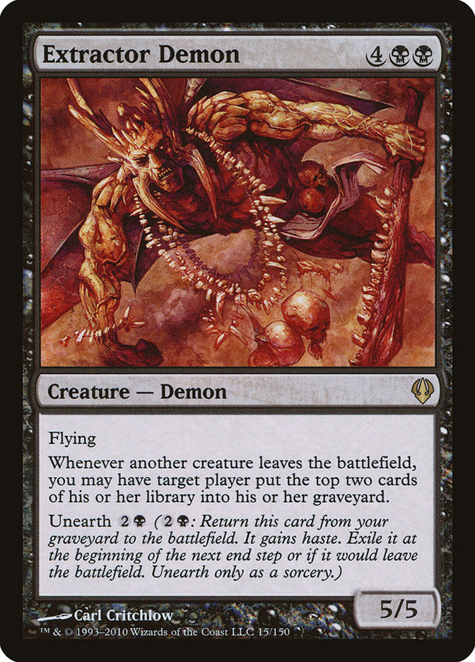 Magic | Extractor Demon [Archenemy] | The Nerd Merchant