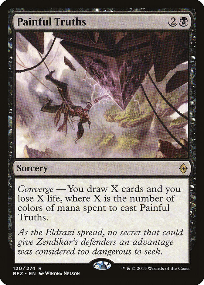 Magic | Painful Truths [Battle for Zendikar] | The Nerd Merchant
