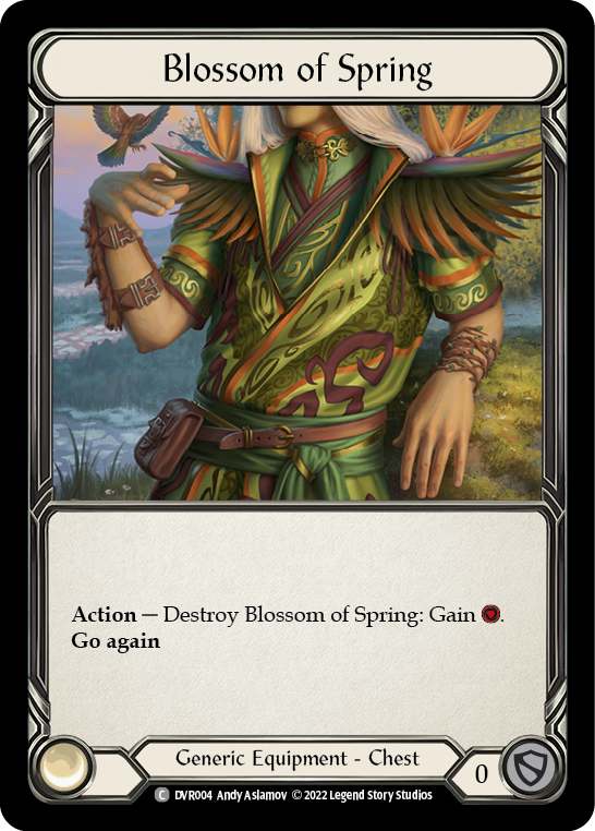 Flesh and Blood TCG | Blossom of Spring [DVR004] (Classic Battles: Rhinar vs Dorinthea)  Rainbow Foil | The Nerd Merchant