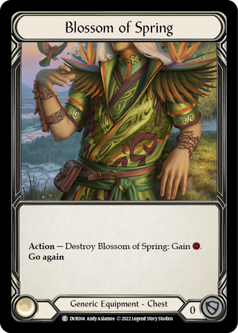 Flesh and Blood TCG | Blossom of Spring [DVR004] (Classic Battles: Rhinar vs Dorinthea)  Rainbow Foil | The Nerd Merchant