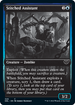 Magic | Stitched Assistant [Innistrad: Double Feature] | The Nerd Merchant