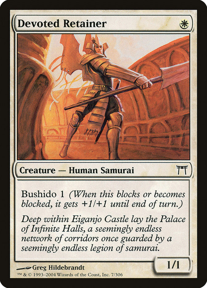 Magic | Devoted Retainer [Champions of Kamigawa] | The Nerd Merchant
