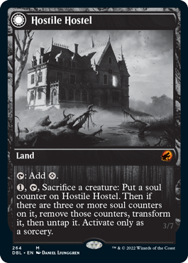 Magic | Hostile Hostel // Creeping Inn [Innistrad: Double Feature] | The Nerd Merchant