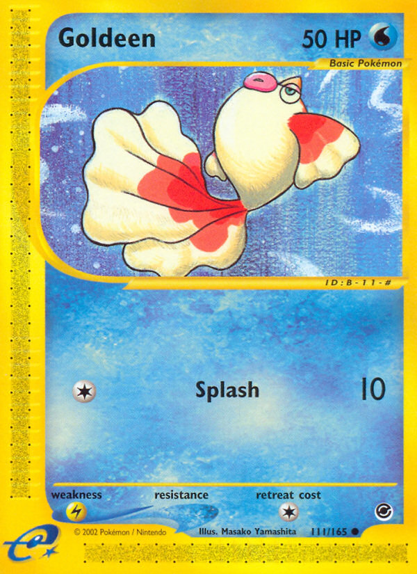 Pokemon | Goldeen (111/165) [Expedition: Base Set] | The Nerd Merchant