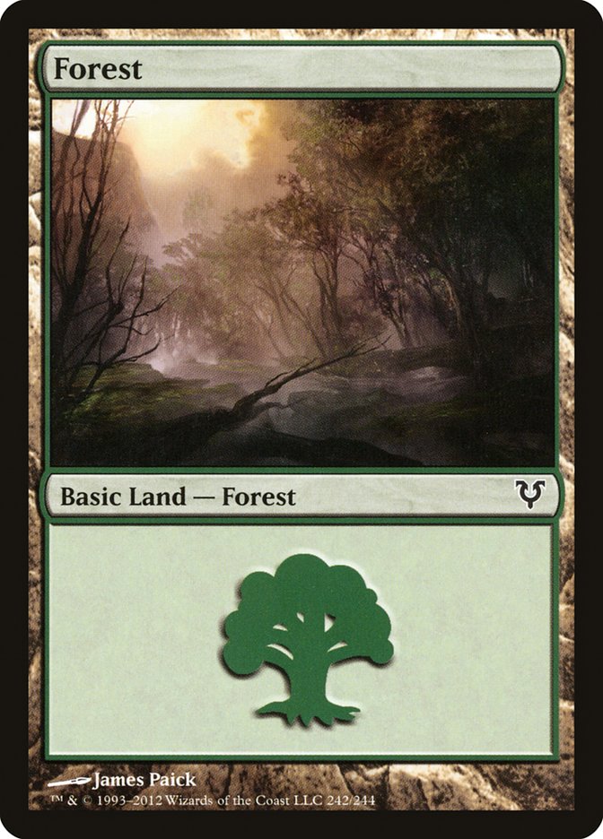 Magic | Forest (242) [Avacyn Restored] | The Nerd Merchant