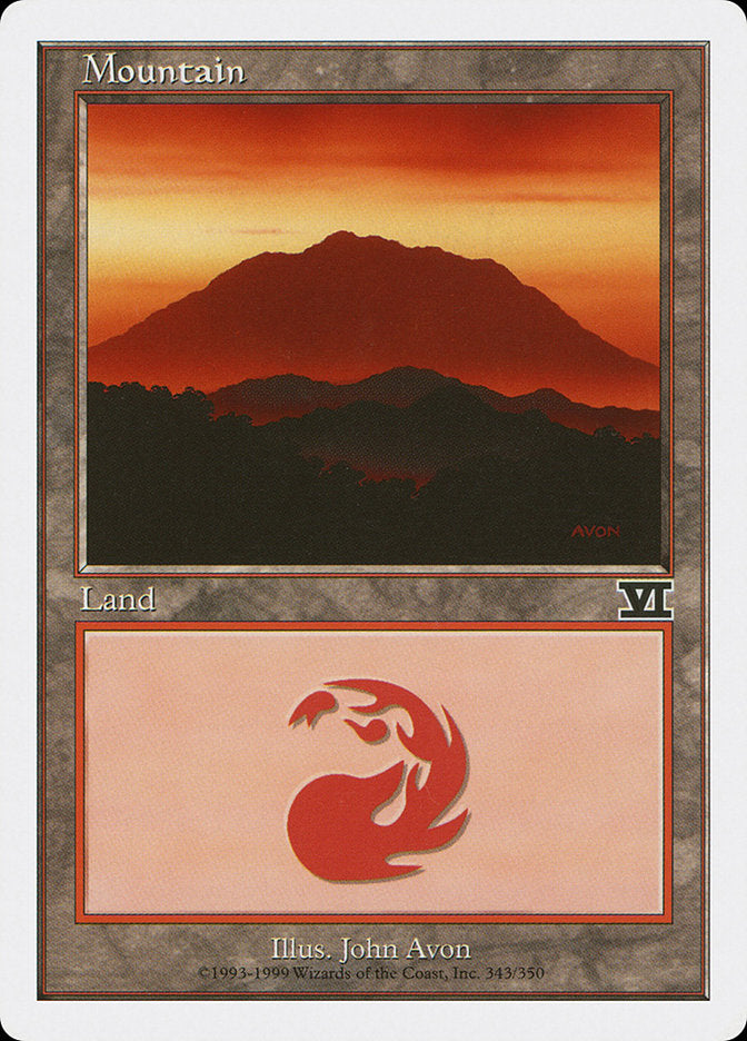 Magic | Mountain (343) [Classic Sixth Edition] | The Nerd Merchant