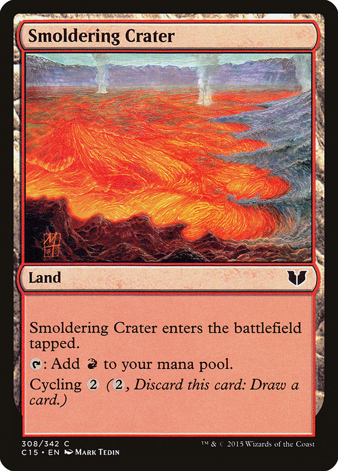 Magic | Smoldering Crater [Commander 2015] | The Nerd Merchant