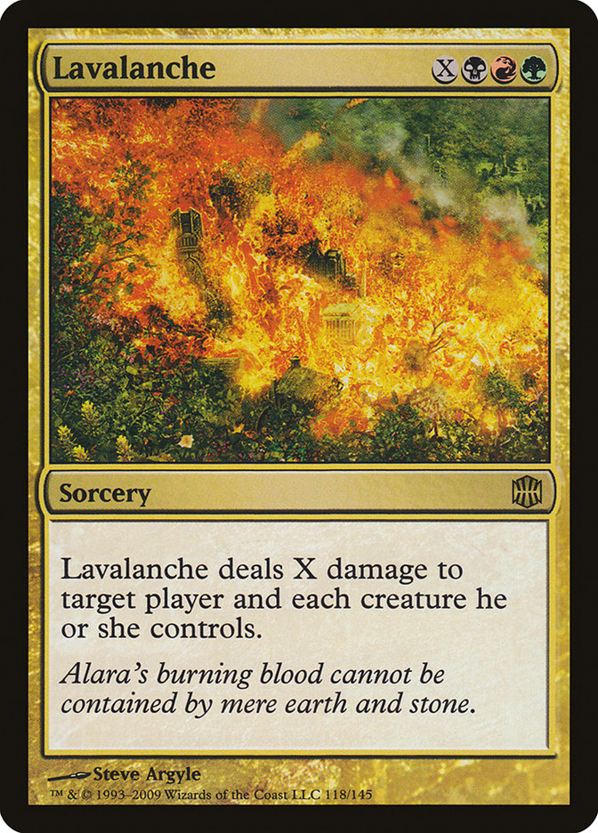 Magic | Lavalanche [Alara Reborn] | The Nerd Merchant