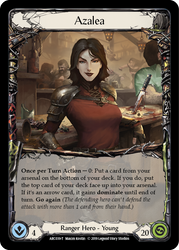 Flesh and Blood TCG | Azalea // Dash [ARC039-T // ARC002-T] (Arcane Rising)  1st Edition Normal | The Nerd Merchant