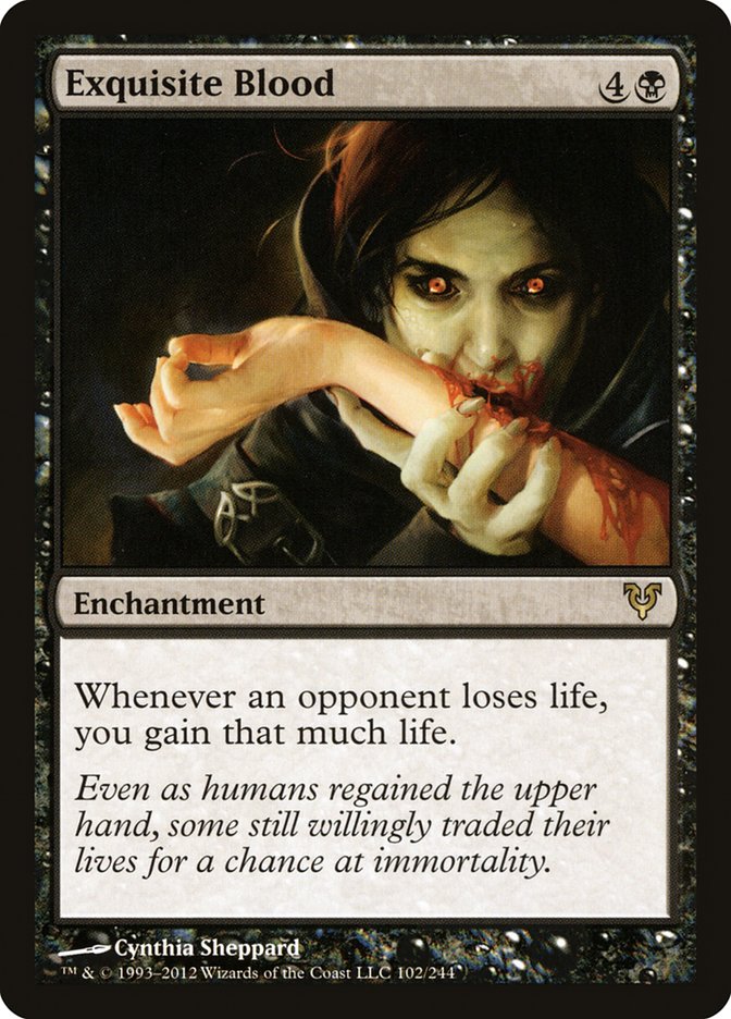 Magic | Exquisite Blood [Avacyn Restored] | The Nerd Merchant