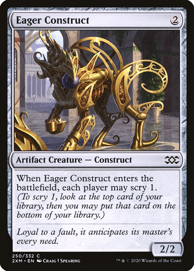 Magic | Eager Construct [Double Masters] | The Nerd Merchant