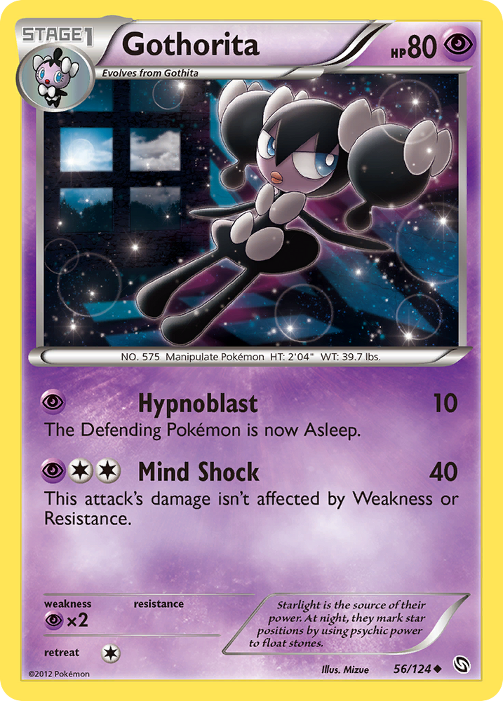 Pokemon | Gothorita (56/124) [Black & White: Dragons Exalted] | The Nerd Merchant