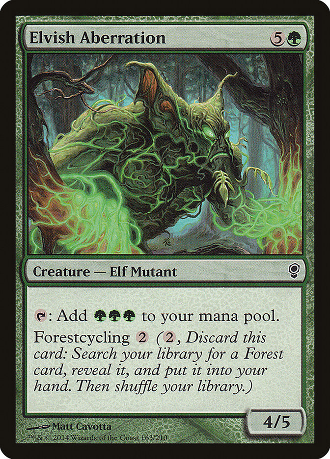 Magic | Elvish Aberration [Conspiracy] | The Nerd Merchant