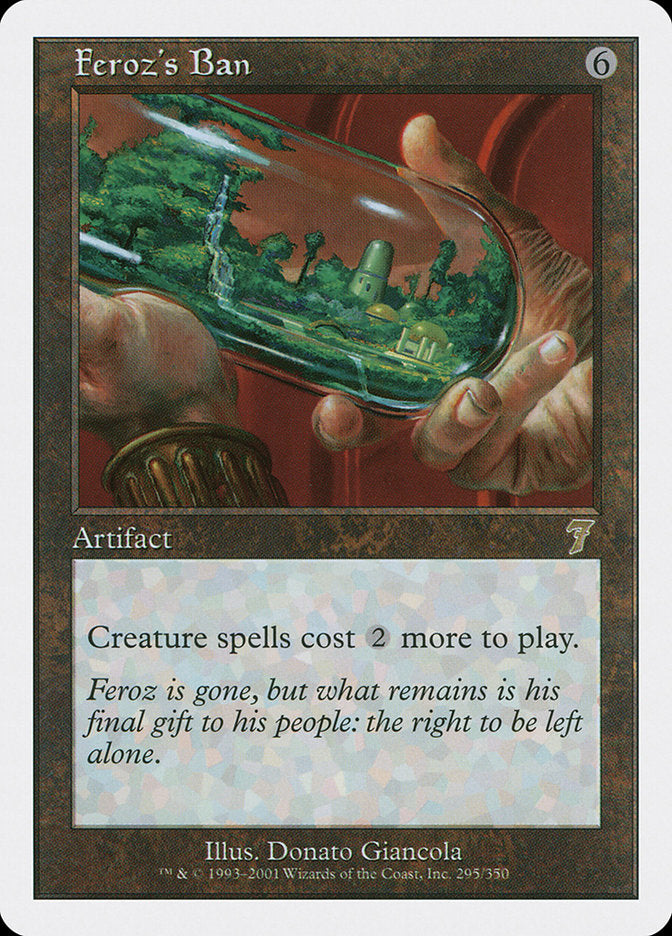 Magic | Feroz's Ban [Seventh Edition] | The Nerd Merchant