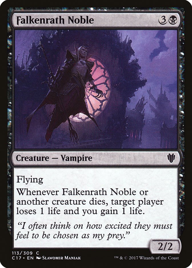 Magic | Falkenrath Noble [Commander 2017] | The Nerd Merchant