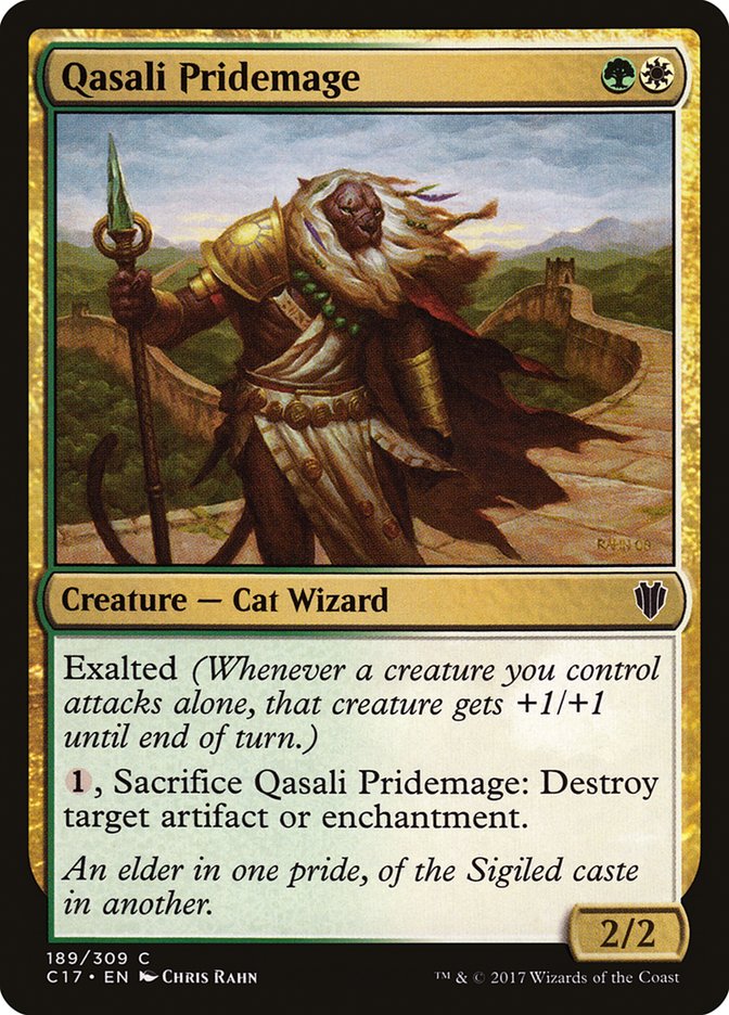 Magic | Qasali Pridemage [Commander 2017] | The Nerd Merchant