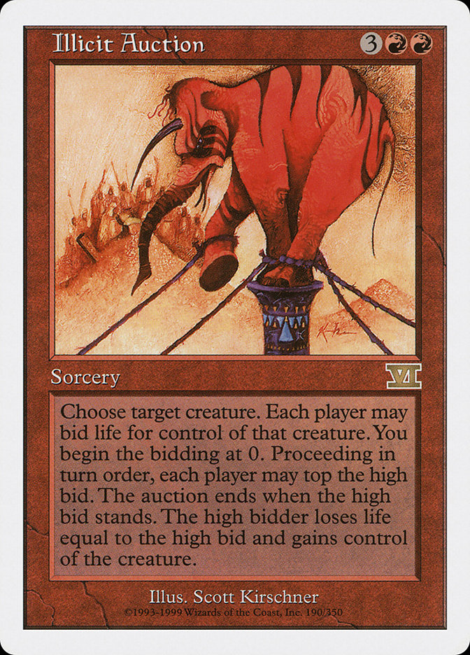 Magic | Illicit Auction [Classic Sixth Edition] | The Nerd Merchant