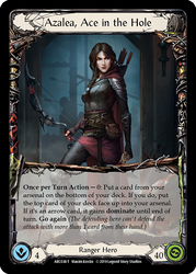 Flesh and Blood TCG | Azalea, Ace in the Hole // Death Dealer [ARC038 // ARC040] (Arcane Rising)  1st Edition Normal | The Nerd Merchant