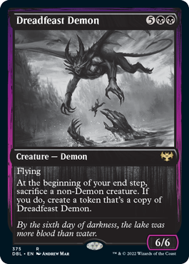 Magic | Dreadfeast Demon [Innistrad: Double Feature] | The Nerd Merchant
