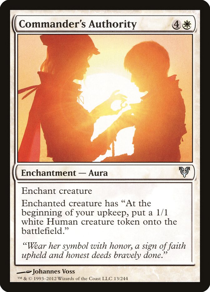 Magic | Commander's Authority [Avacyn Restored] | The Nerd Merchant