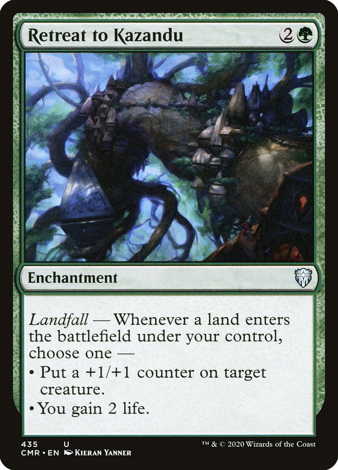 Magic | Retreat to Kazandu [Commander Legends] | The Nerd Merchant