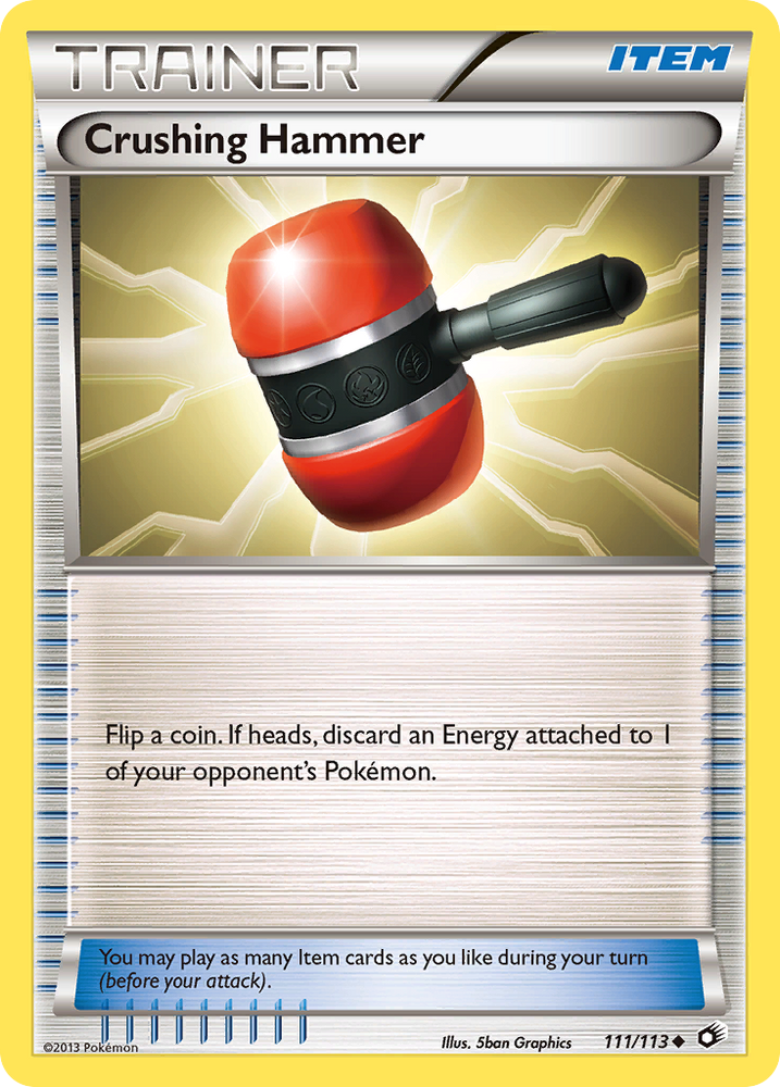 Pokemon | Crushing Hammer (111/113) [Black & White: Legendary Treasures] | The Nerd Merchant