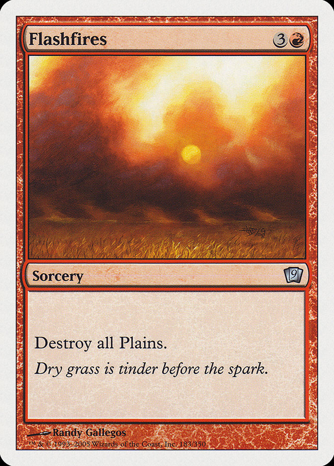 Magic | Flashfires [Ninth Edition] | The Nerd Merchant