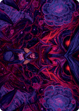 Magic | Reckoner Shakedown Art Card [Kamigawa: Neon Dynasty Art Series] | The Nerd Merchant