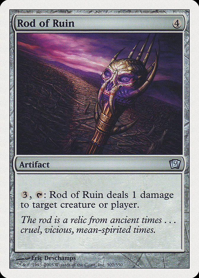 Magic | Rod of Ruin [Ninth Edition] | The Nerd Merchant