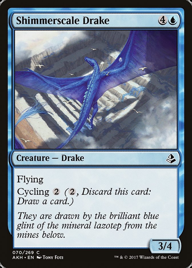 Magic | Shimmerscale Drake [Amonkhet] | The Nerd Merchant