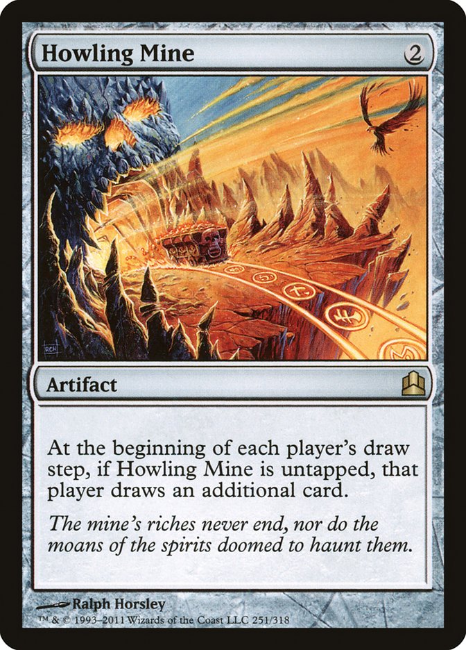 Magic | Howling Mine [Commander 2011] | The Nerd Merchant