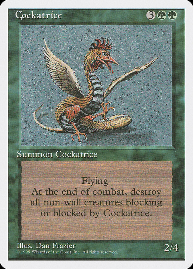 Magic | Cockatrice [Fourth Edition] | The Nerd Merchant