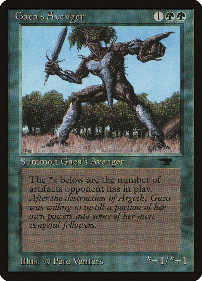 Magic | Gaea's Avenger [Antiquities] | The Nerd Merchant