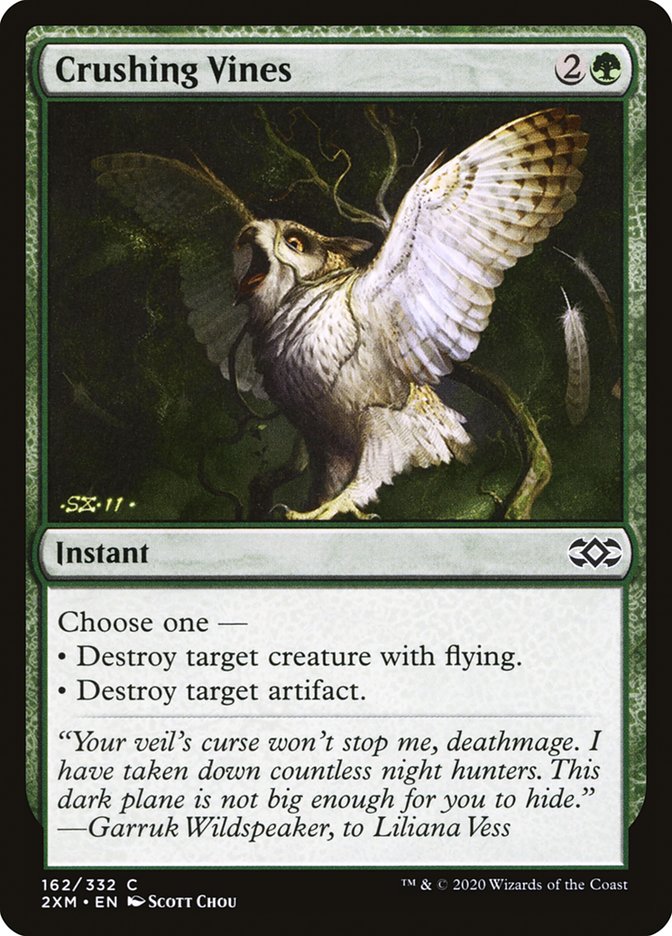 Magic | Crushing Vines [Double Masters] | The Nerd Merchant