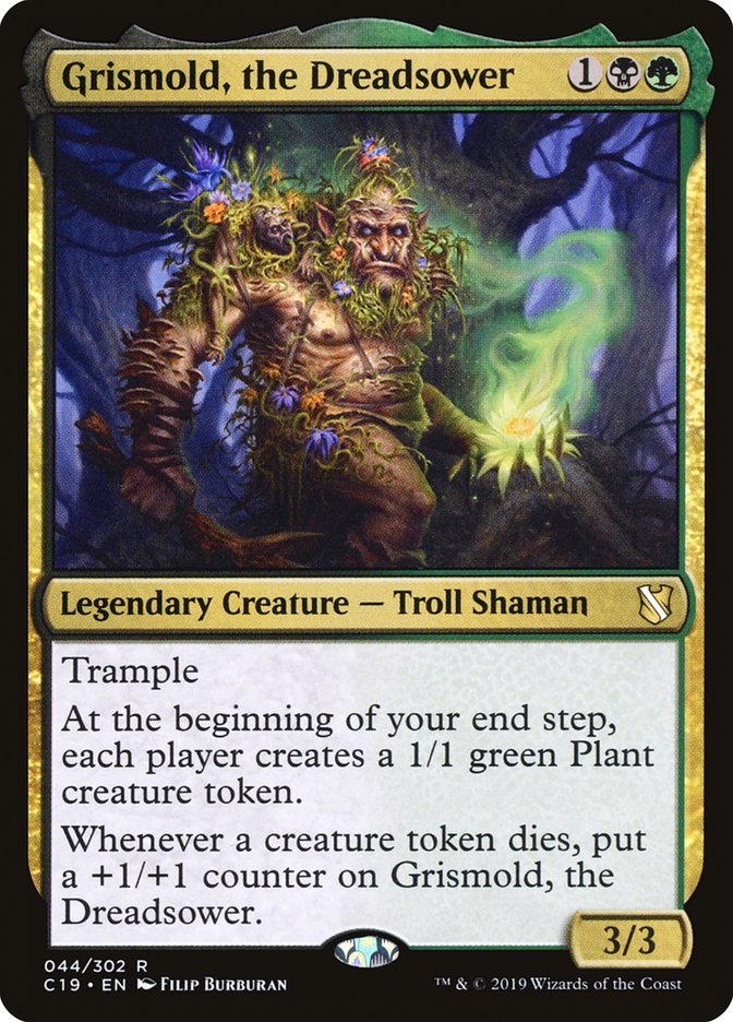 Magic | Grismold, the Dreadsower [Commander 2019] | The Nerd Merchant